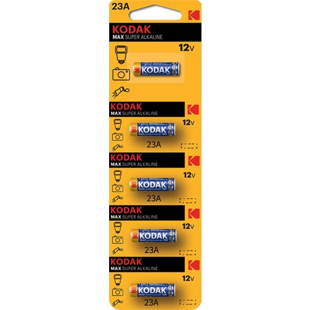 KODAK 23A , 12V ALKALIN PİL 5'Lİ AMBALAJ