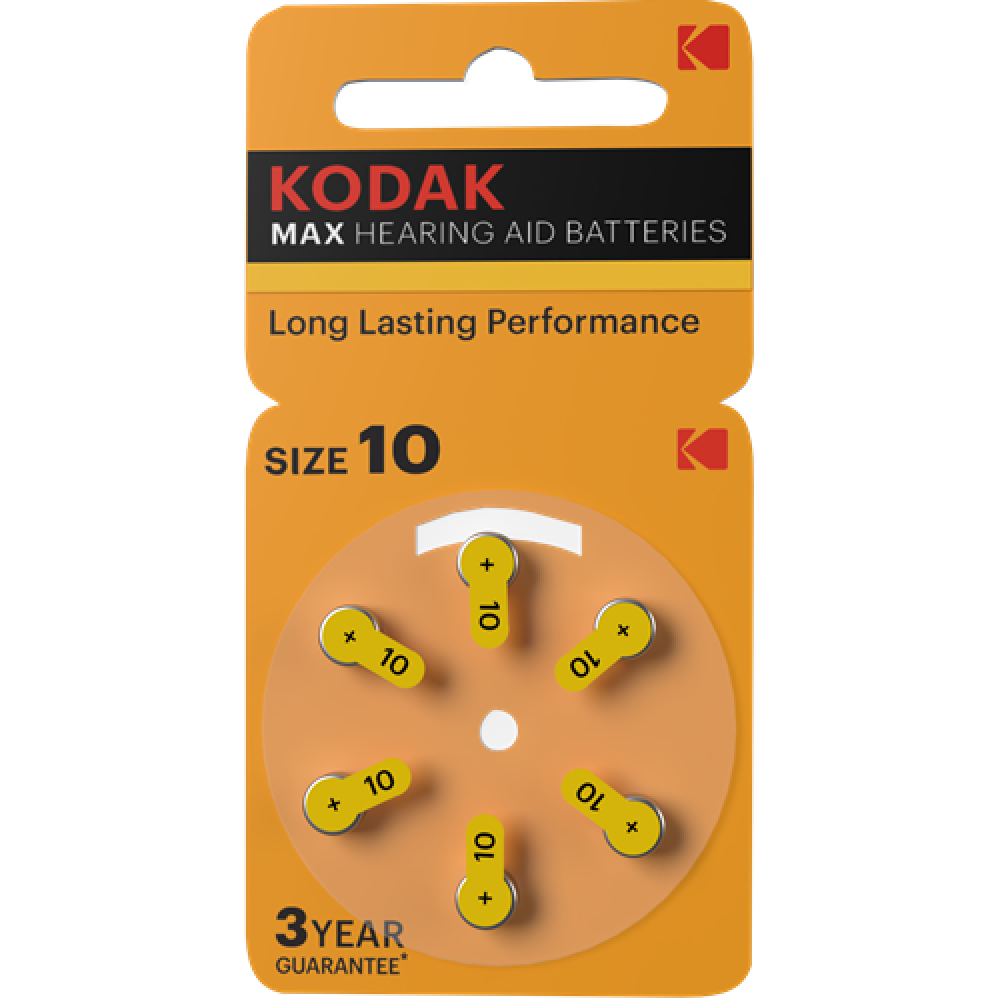 KODAK 10 NUMARA KULAKLIK PİLİ