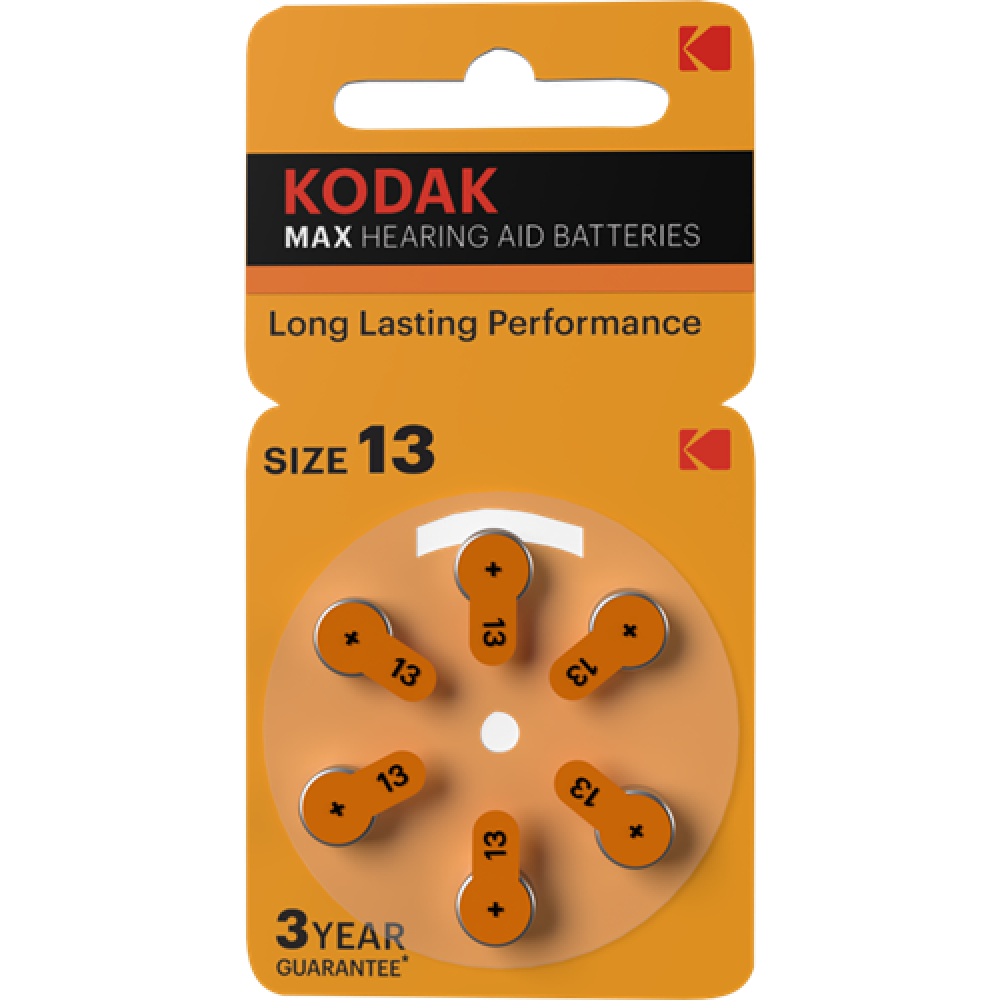 KODAK 13 NUMARA KULAKLIK PİLİ