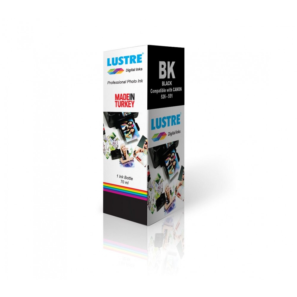 LUSTRE CANON PHOTO SERİSİ UYUMLU BK 70 ML