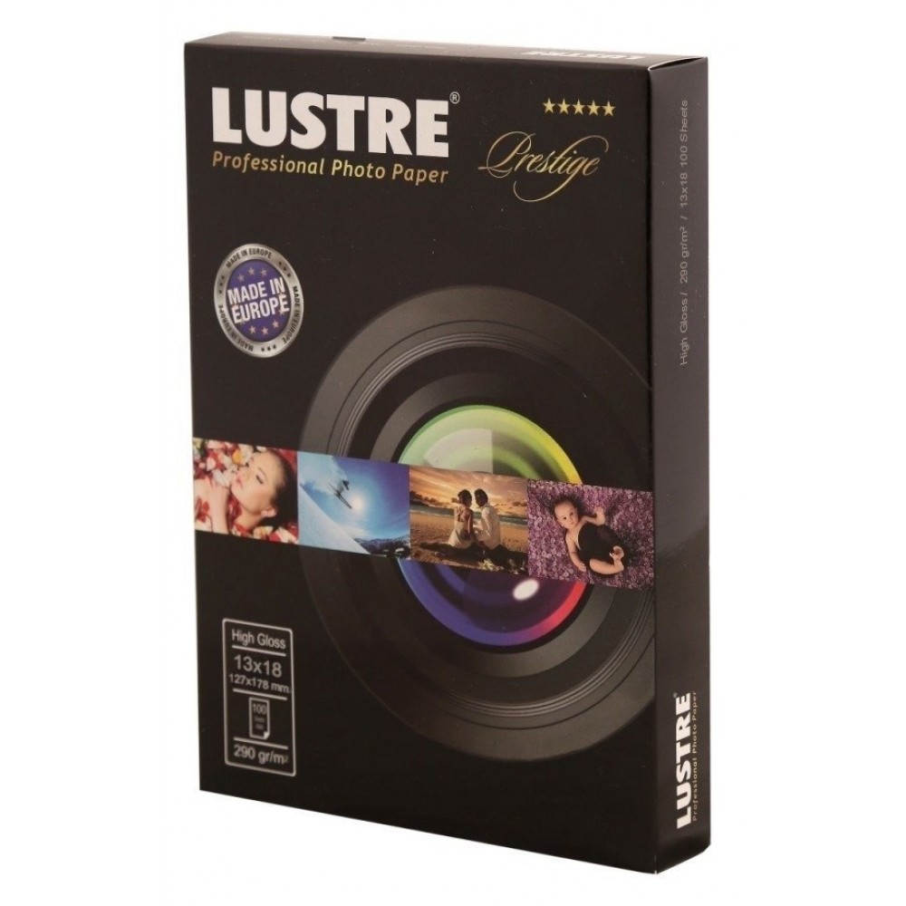 LUSTRE PRESTIGE 280 GR 13X18 PARLAK KAĞIT (100'LÜK)
