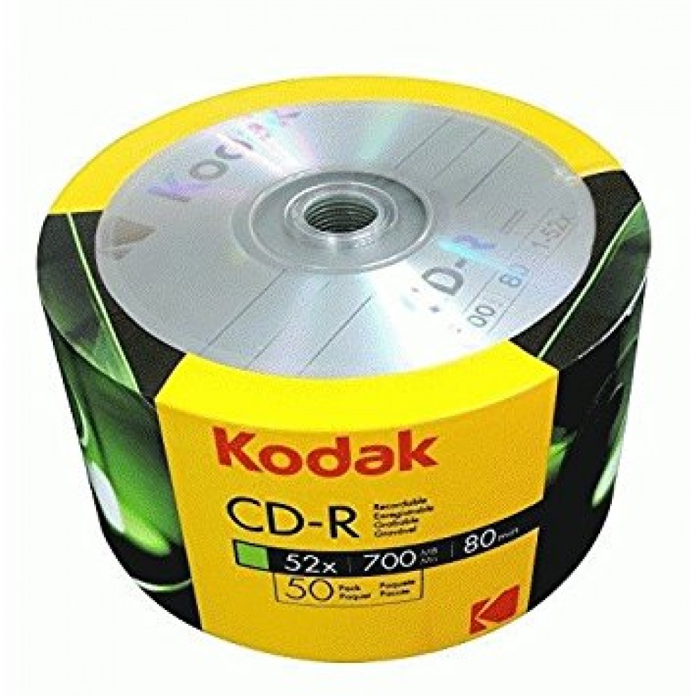 KODAK CD-R 52x 700 MB 50'li CD