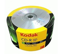 KODAK CD-R 52x 700 MB 50'li CD 