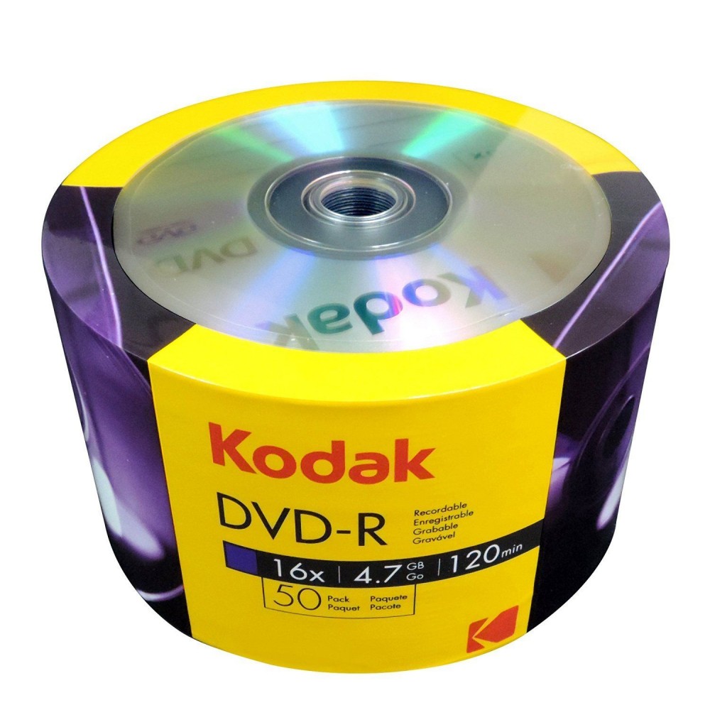 KODAK DVD-R 16X 4.7 GB 50'li VALUE PACK